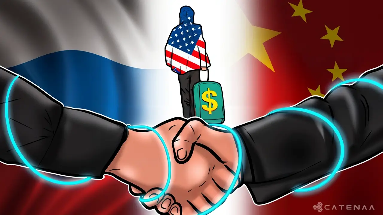 Russia, China Unite in Blockchain Payment System, Challenging US Dollar featured