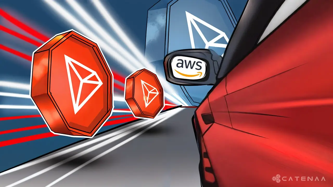 TRON integrates with Amazon Web Services to Accelerate Blockchain Adoption featured