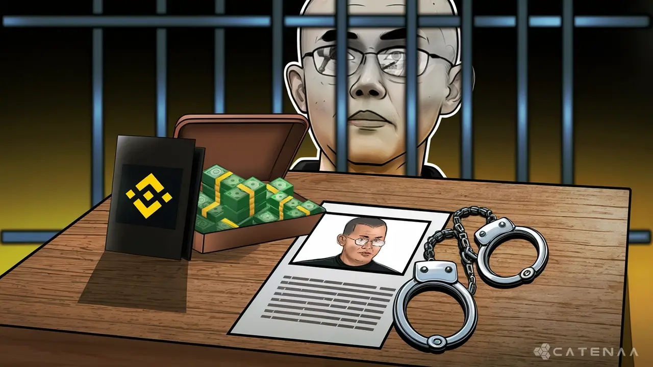 Binance Ex-CEO Zhao Gets Four Months Prison for Money Laundering featured