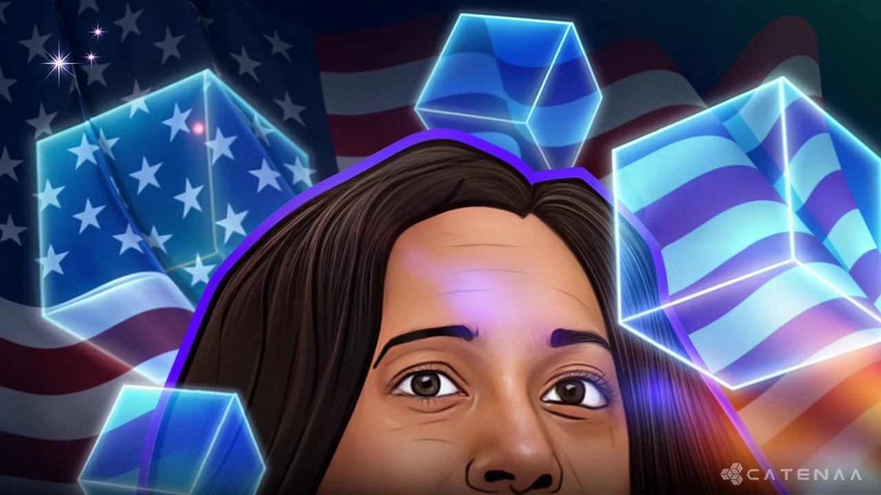 Kamala Harris Advocates for US Leadership in Blockchain