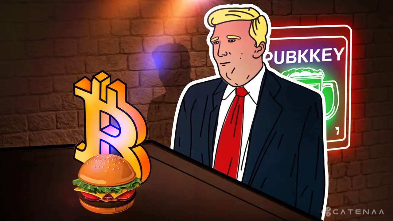 Trump Makes First Bitcoin Purchase, Buys Burger in New York