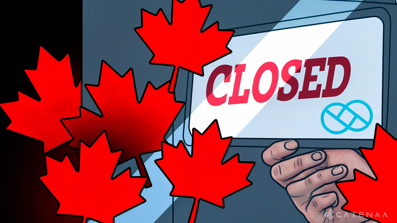 Gemini to Close Canadian Accounts by December 31