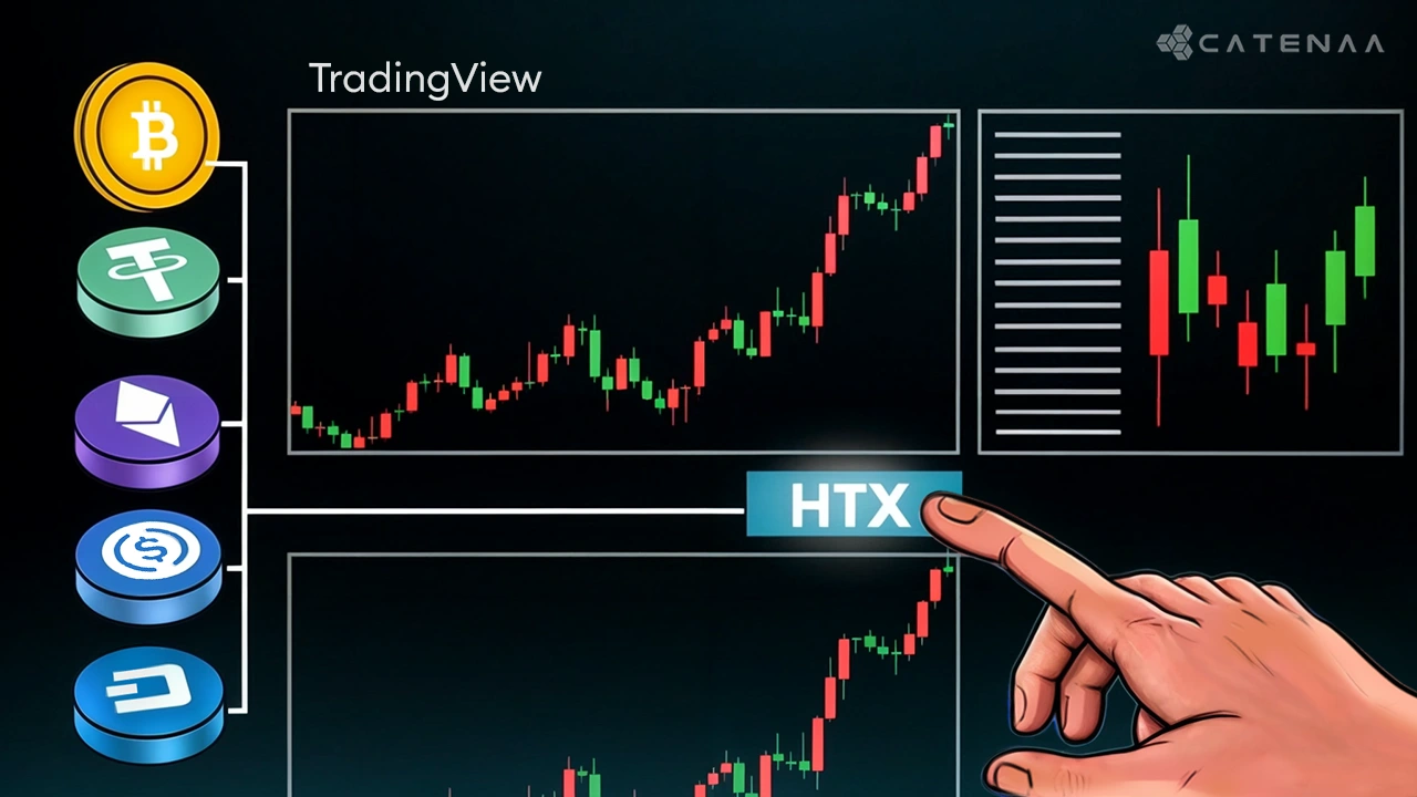 HTX Partners with TradingView for Direct Crypto Trading