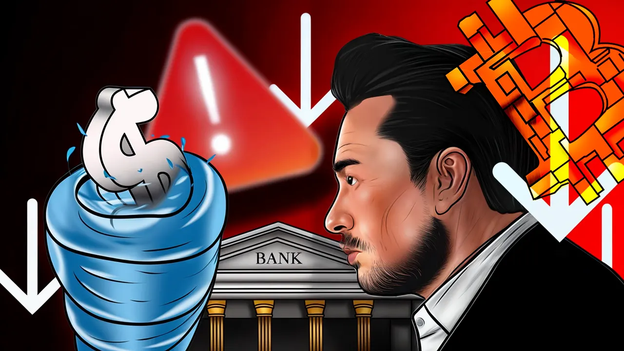 Musk Warns of Fed Bankruptcy, Ignites Bitcoin Panic