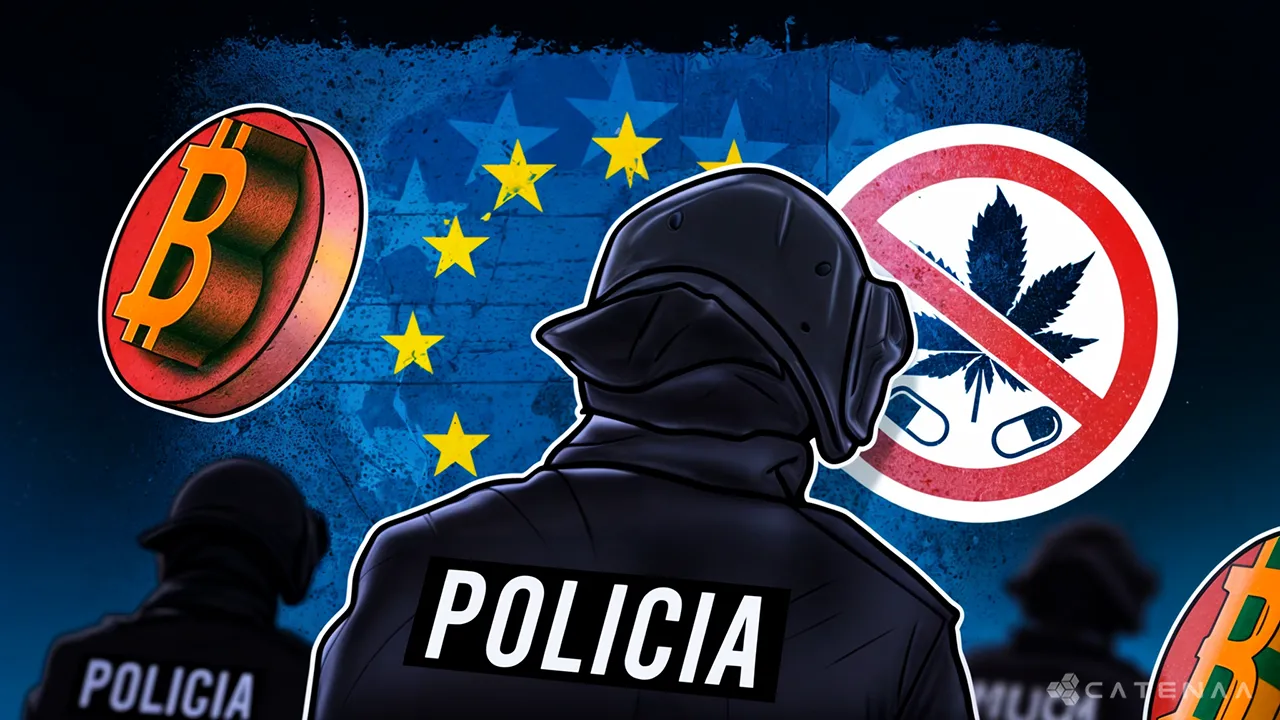 Europol Busts Drug Ring, Seizes $26M in Crypto