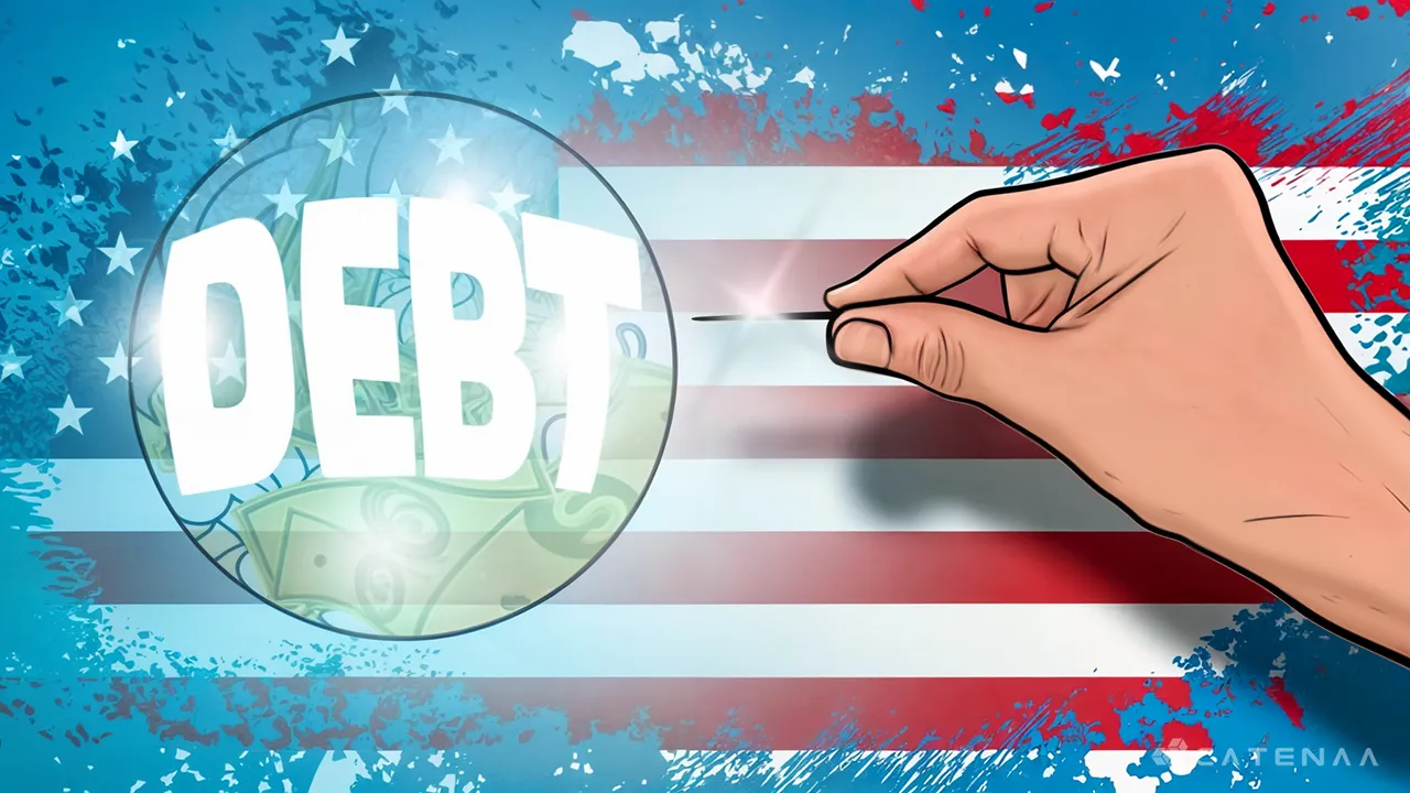 US Debt Bubble Poised to Burst, Warns Market Expert