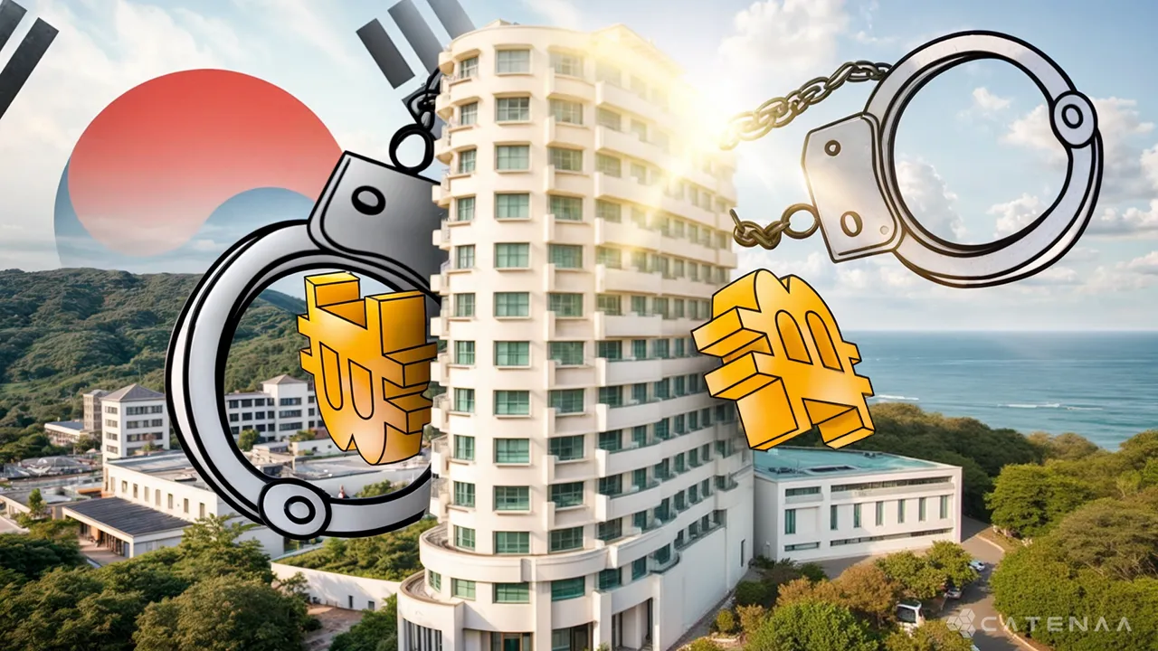 S. Korean Police Arrest Chinese Crypto Theft Gang in Hotel Robbery featured