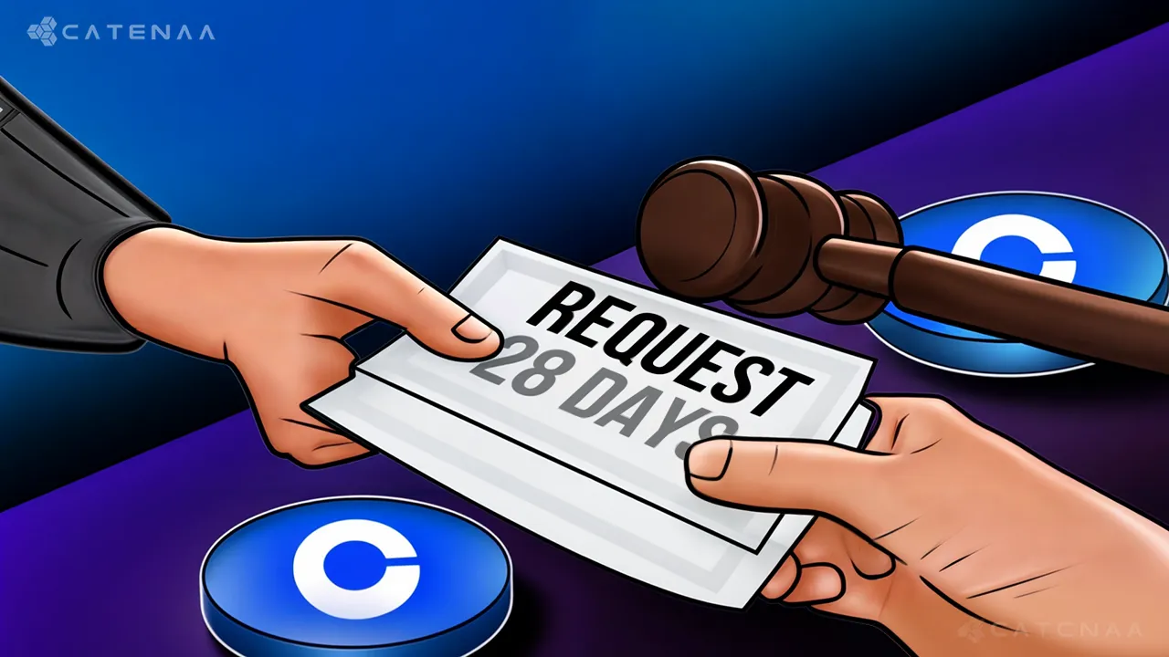 SEC Seeks 28-Day Delay in Coinbase Case Amid Rule Shift