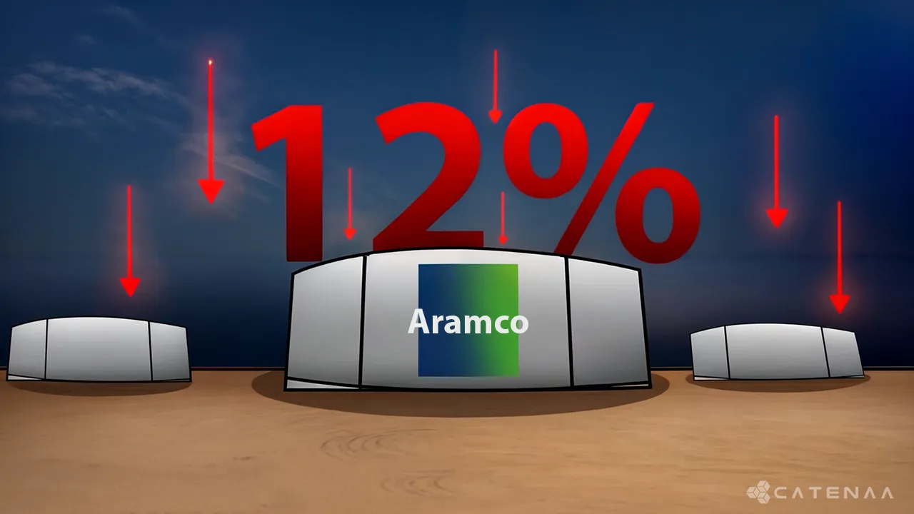 Aramco profits drop by 12% in 2024 with low energy prices