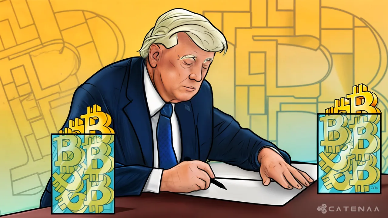 Trump Signs Executive Order On Strategic Bitcoin Reserve