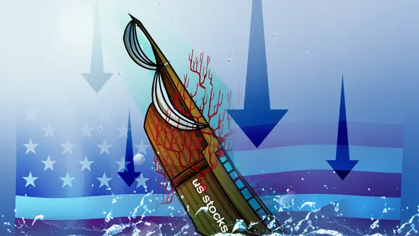 Trump Warns of Slowdown, US Stocks Drop