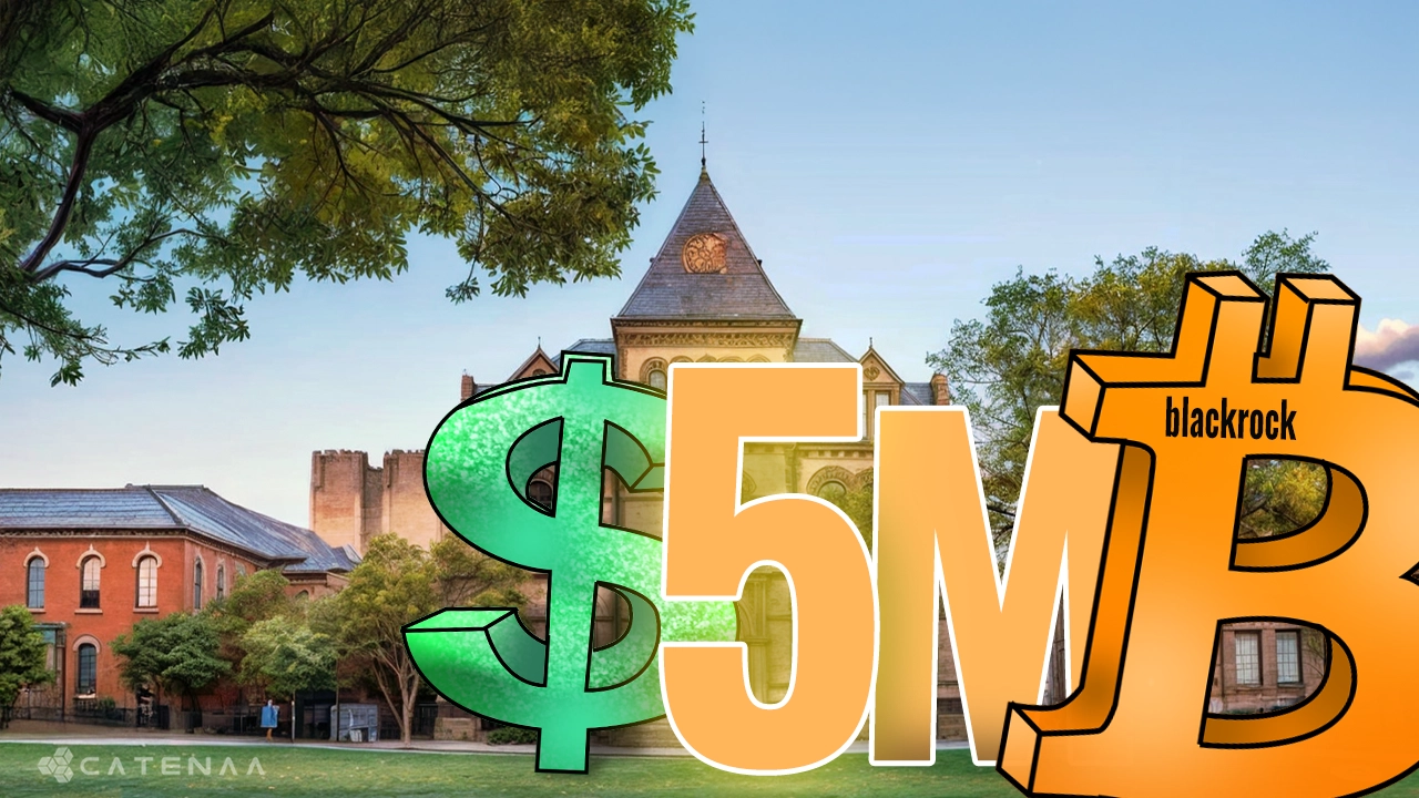 Brown University Invests $5M in BlackRock’s Bitcoin ETF