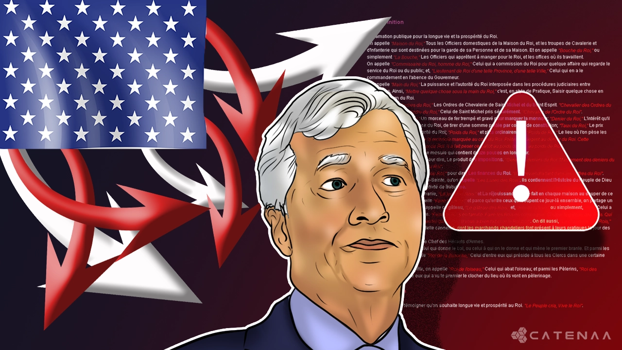 JPMorgan Cheif Dimon Says Can't Rule Out US Stagflation Risk