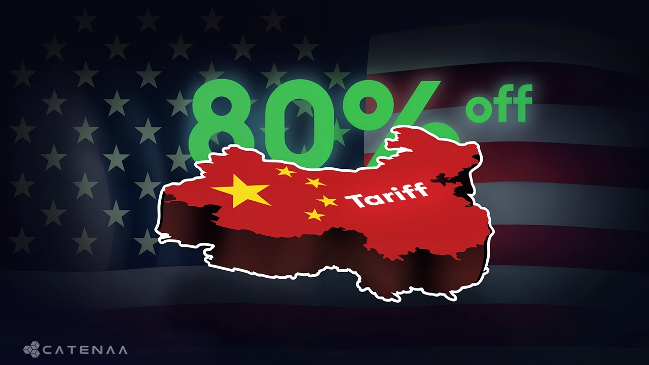 Trump Says Cutting Tariffs On China To 80% 
