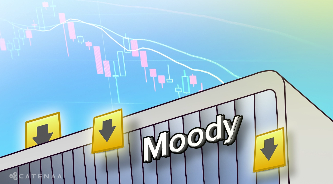 US Stocks Falls With Moody's Downgrade, Treasury Yields Up