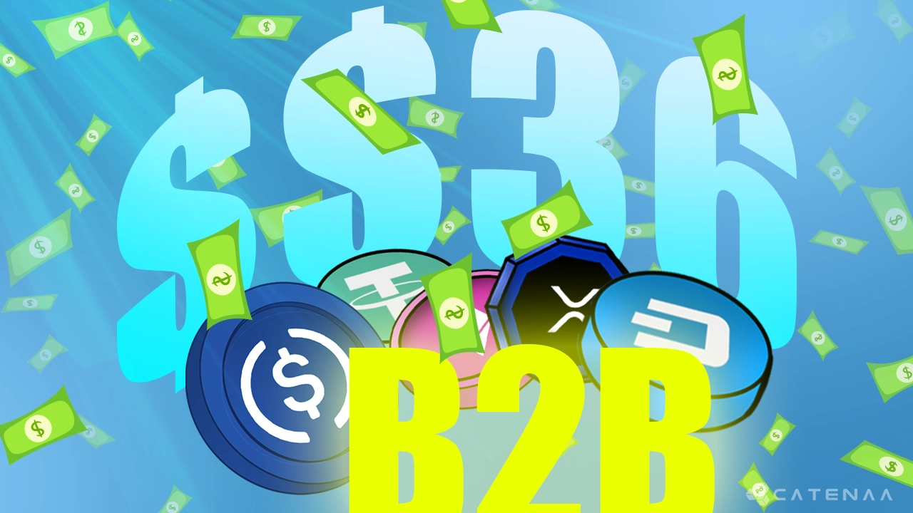 B2B Stablecoin Payments Hit $36 Billion Annual Run Rate