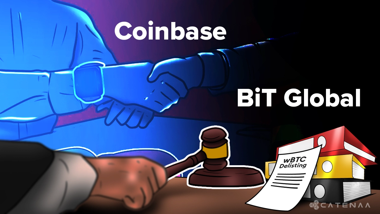 Coinbase, BiT Global Settle wBTC Delisting Dispute in Court