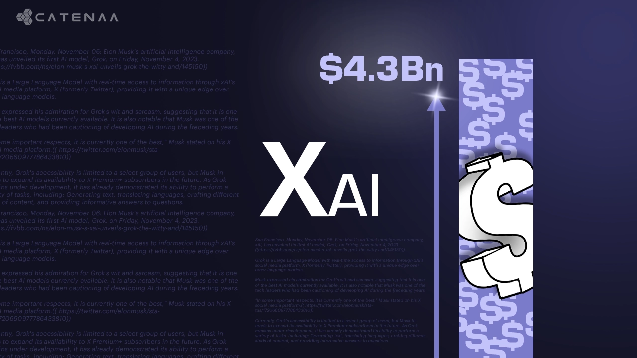 Musk's xAI Seeks To Raise $4.3Bn In Equity Funding