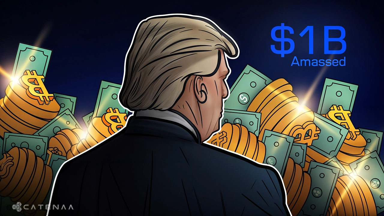 Trump Reportedly Amassed $1B From Crypto in Nine Months