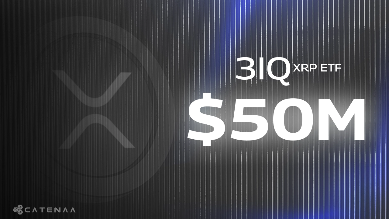 3iQ’s XRP ETF Hits $50M AUM Weeks After Canada Launch