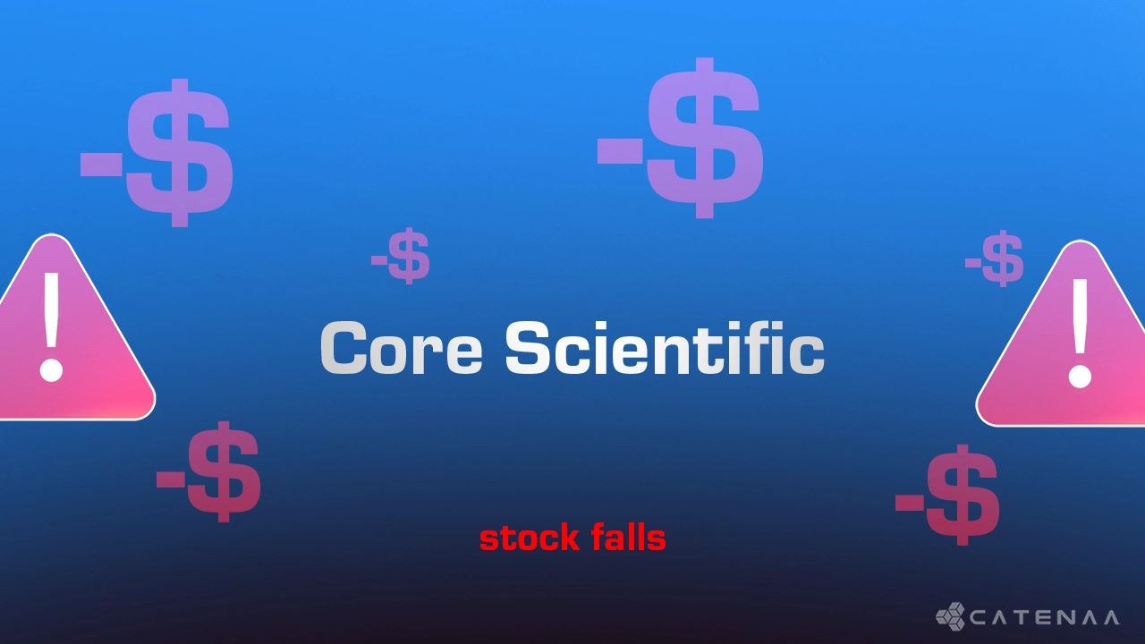 Core Scientific Drops 17% After $9B CoreWeave Deal