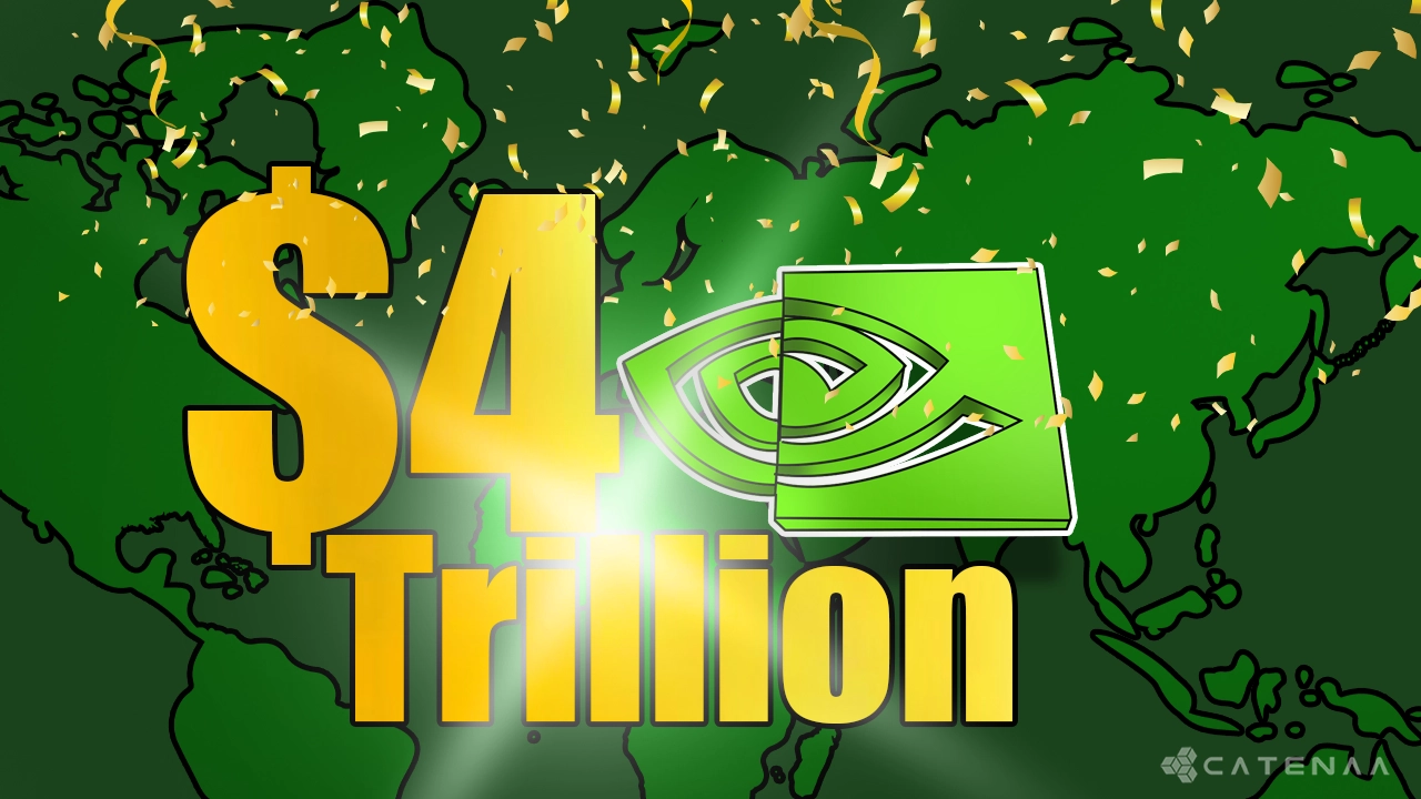 Nvidia Became First Company To Hit $4 Trillion Mark
