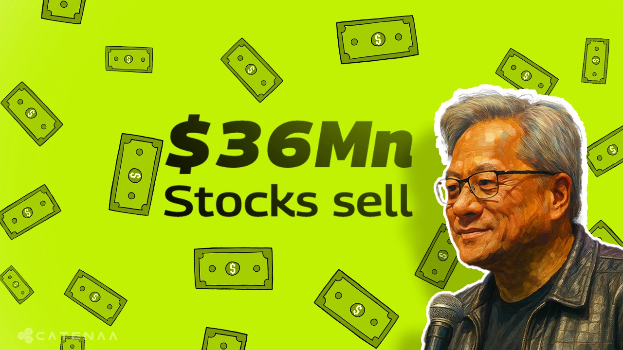 Nvidia CEO Huang Sells Over $36Mn Worth Of Stocks