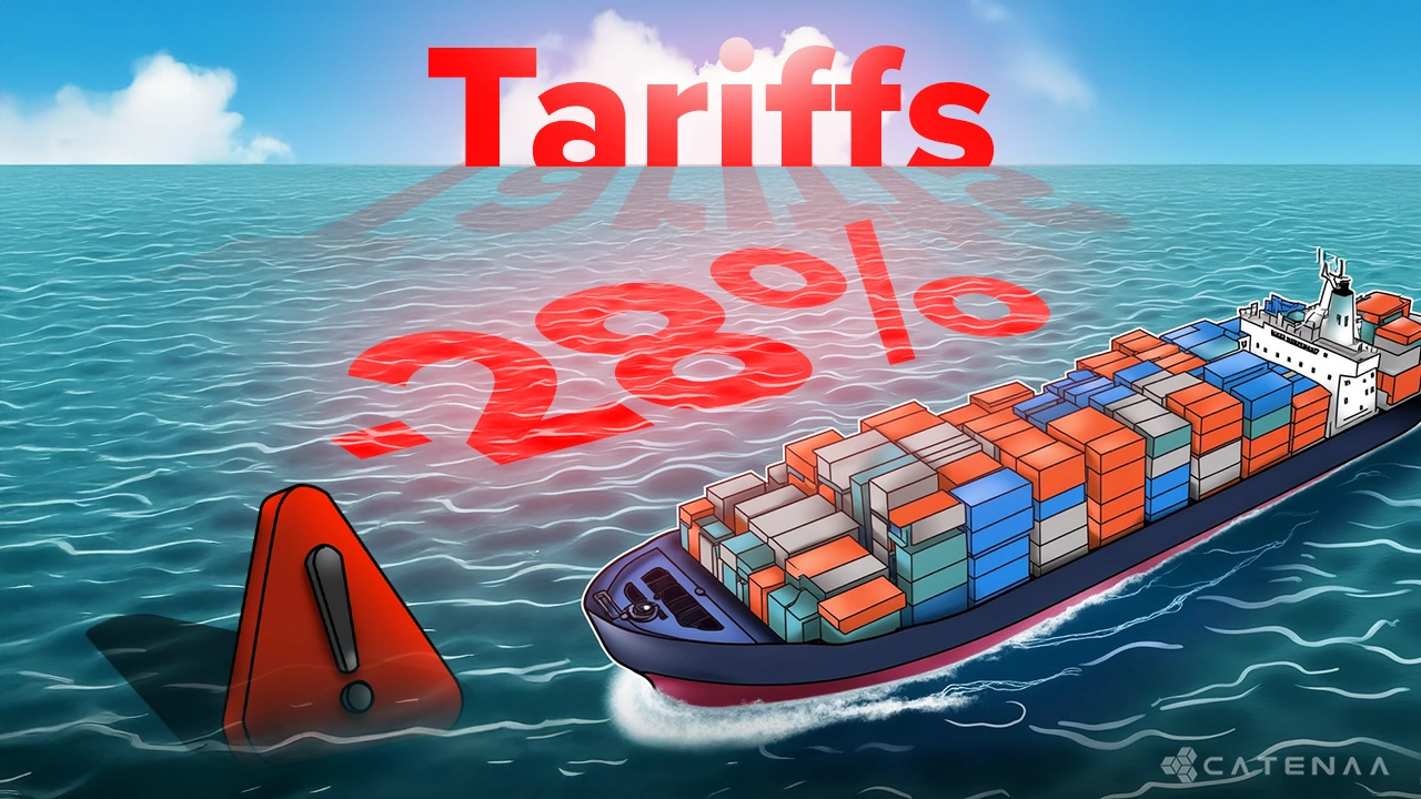 US Imports from China Drop 28% on Tariff Hike