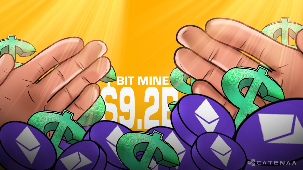 BitMine tops global ETH holdings with $9.2B cache